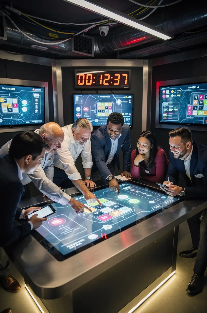 Exploring psychology in escape room challenges